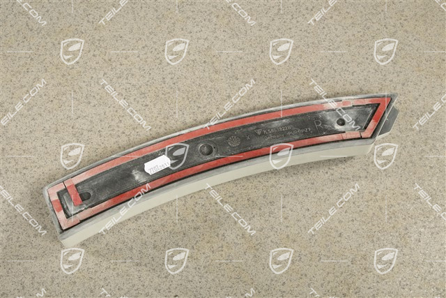 Wheel cover, side section, rear, R