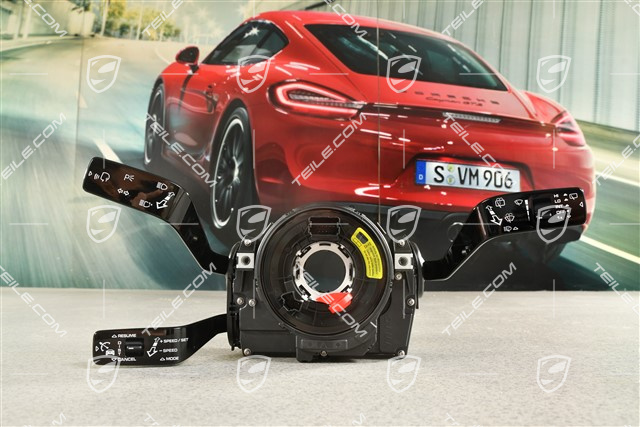 Steering column stalk switch, ACC High / headlight cleaning system / with rear wiper / 3-spoke multifunction steering wheel