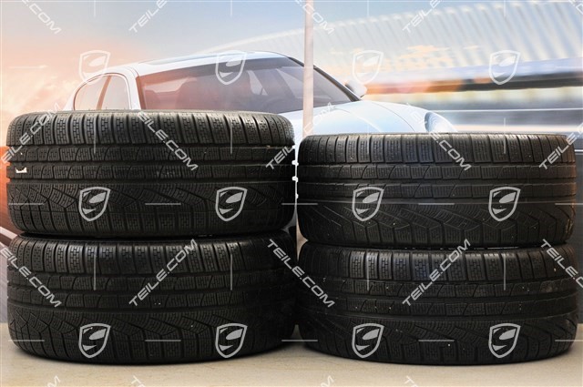 18-inch Boxster S II winter wheel set (with tyres), front wheels 8J x 18 ET57 + rear 9J x 18 ET43 + tyres 235/40 ZR18 + 255/40 ZR18