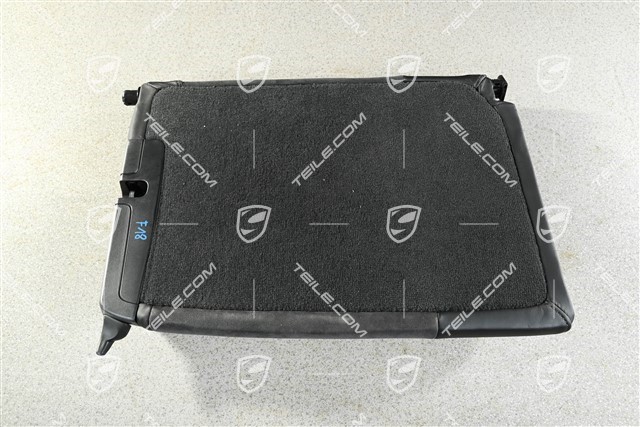 Cabrio / Targa, Back seat backrest, Rear, Leather / Alcantara , Black with Carmine red stitching, GTS, R