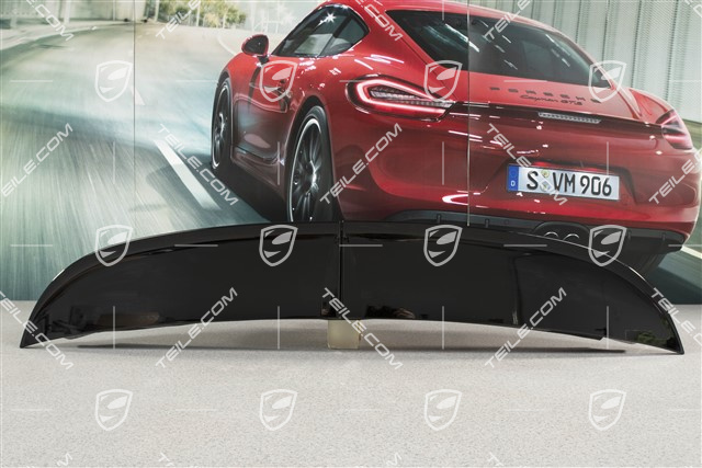 Rear spoiler, upper part, Turbo/Turbo S/4GTS, black