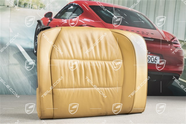 Notsitzrückenlehne, Raffleder, savannabeige, Cabrio, R