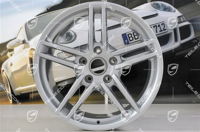 19-inch disc wheel Carrera, 11J x 19 ET69, Brilliant silver