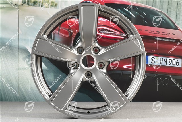 20-inch wheel Carrera Sport, 8,5J x 20 ET49, Platinum satin-matt