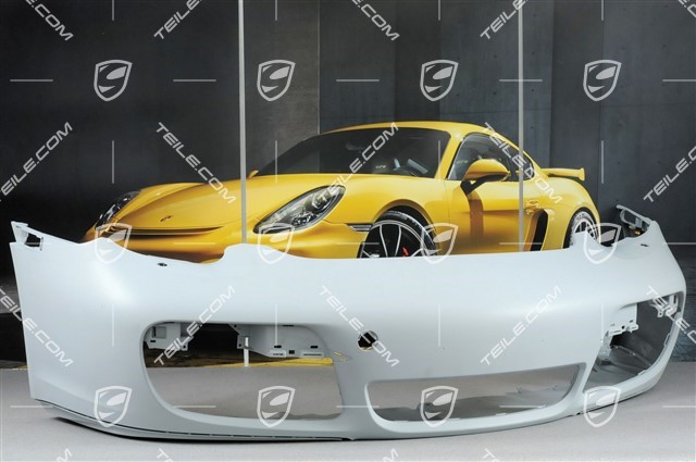 Cayman S front bumper lining, for manual transmission, with headlight washer system
