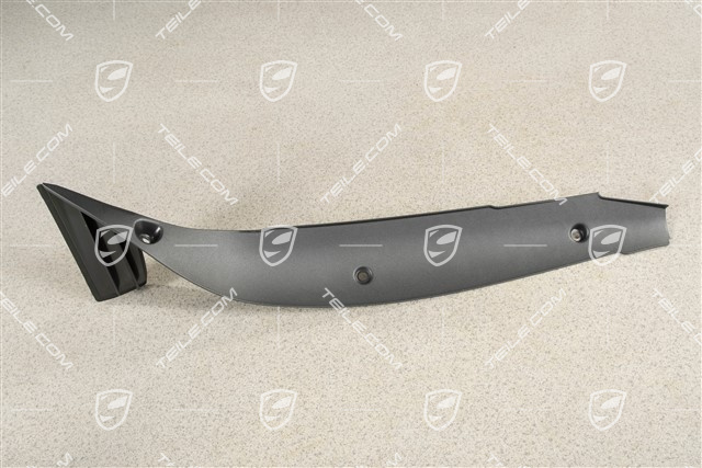 Wing / Fender Rear Cover, Black, L