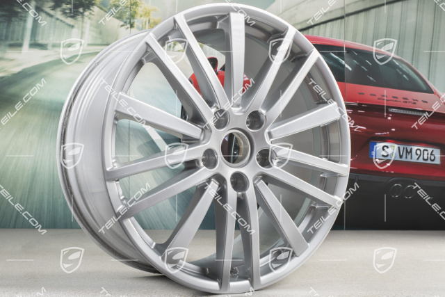 20-inch wheel rim Panamera Design, 9,5J x 20 ET71, brilliant chrome