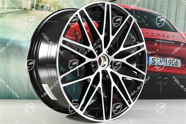 22-inch RS Spyder Design wheel rim, front, 10J x 22 ET48