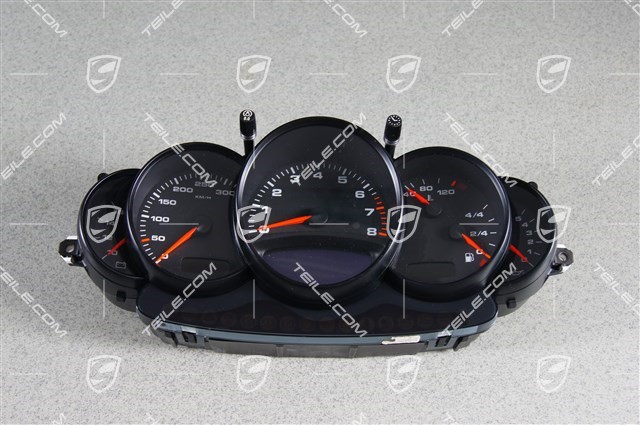 Instrument cluster, Turbo, 6-speed manual transmission