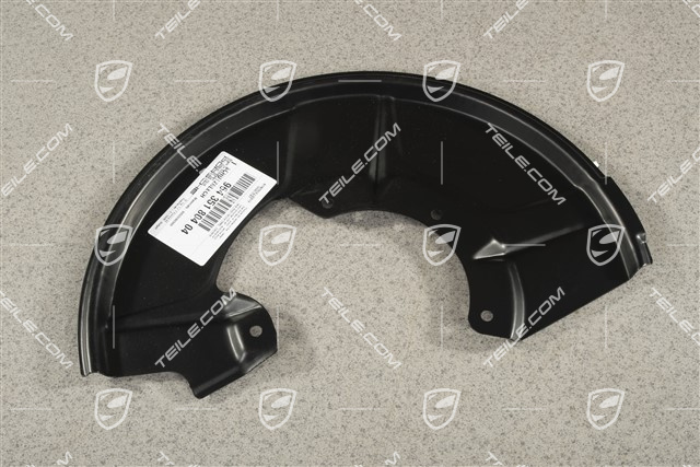 Front axle disc brake protective plate, R