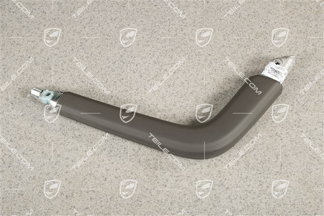 Grab handle centre console, Leather, Agate grey, L