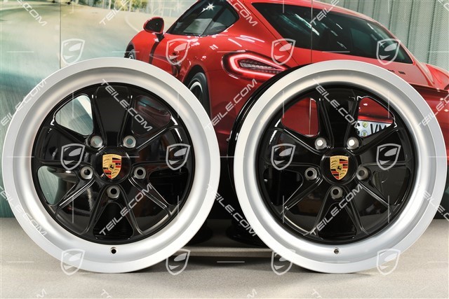 18-inch FUCHS wheel rim set, 8J x 18 ET52 + 10J x 18 ET65