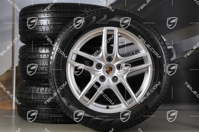 19-inch Cayenne Turbo all-season wheel set, 4 wheels 8,5 J x 19 ET 59 + 4 all-season tyres Pirelli  Scorpion Verde 265/50 R19, without TPM