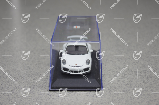 Modellauto Porsche 911 (991) GT3 Weiß, 1:43