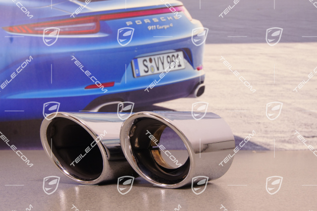 Sport tailpipe, 991.1 C2/C4 3.4L / 257KW, R