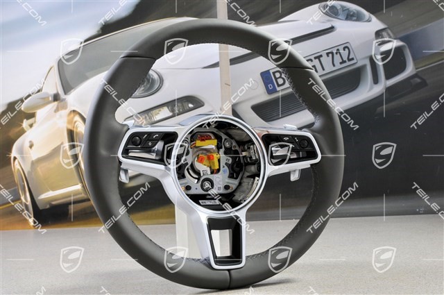 Steering wheel, multi-function, Agate Grey
