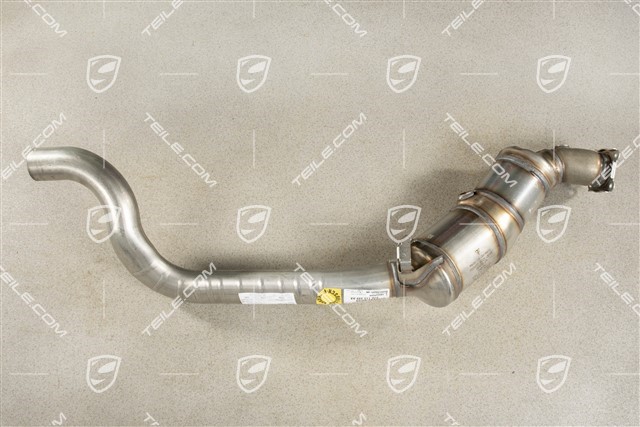 Exhaust pipe, with catalitic converter, 4.8L S 294KW, cyl. 5-8, L