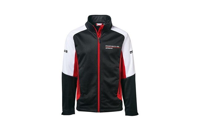 Motor Sports Collection, Softshell Jacket, Men, black/red/white,XL 54