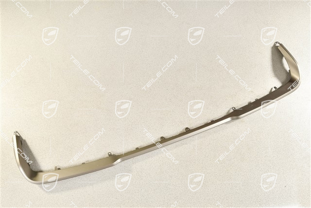 Turbo, Trim Moulding, Rear Bumper diffuser