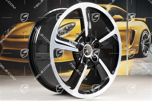 20-inch Sport Techno wheel, 8,5J x 20 ET57, black high gloss