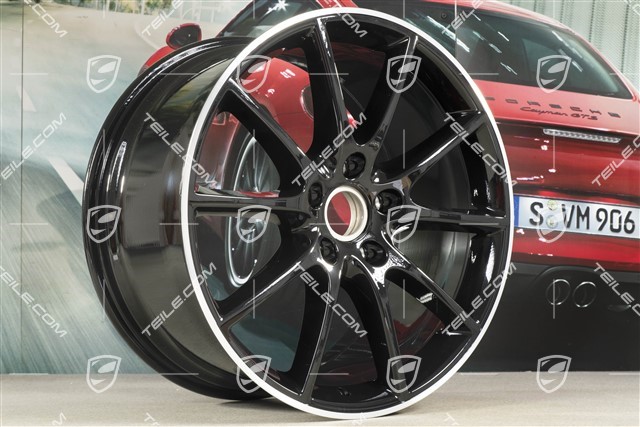 20-inch wheel rim, Cayenne Design, 10,5J x 20 ET64, in black