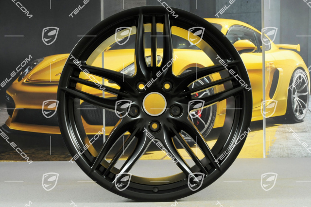 20-inch wheel, Sport Design, 11J x 20 ET52, in black satin-mat