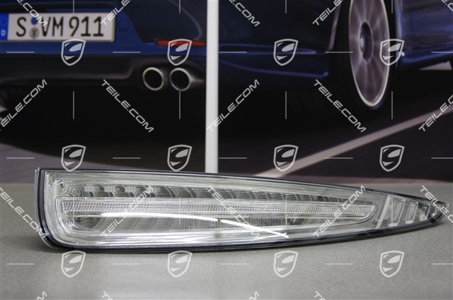 Lampy tylne przezroczyste (białe), komplet (L+R), C2 / C2S / C2GTS / GT3 / GT3RS