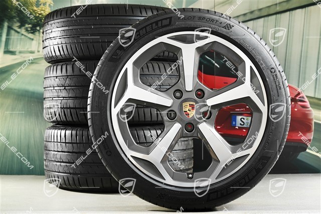 20-inch Offroad Design summer wheel set, rims 9J x 20 ET54 + 11J x 20 ET60 + Michelin summer tyres 245/45 R20 + 285/40 R20