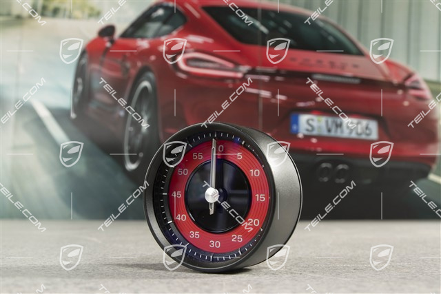 Stopwatch, Indian Red-coloured instrument dials