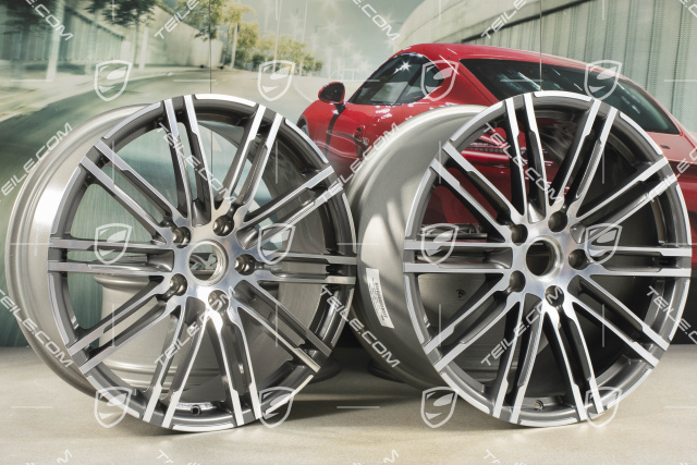 20-inch rims set Turbo III, rims 8,5J x 20 ET51 + 11J x 20 ET70