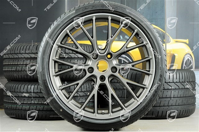 20" RS SPYDER Design koła letnie, komplet, felgi 8,5J x 20 ET49 + 11,5J x 20 ET76 + opony letnie Pirelli P-Zero 245/35 R20 + 305/30 R20