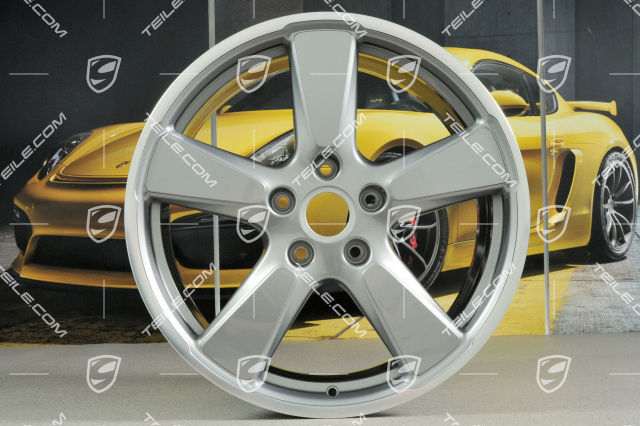 20" Felge, Sport Classic, 9,5J x 20 ET65, GT-silber-metallic