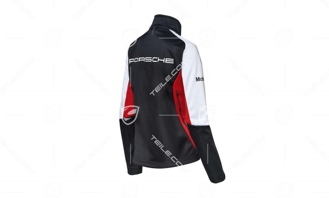 Motor Sports Collection, Softshell Jacket, Women, black/red/white,  XXL 46