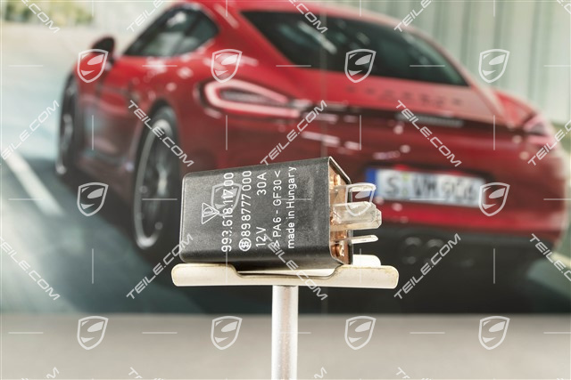 Rear window heating Relay / control unit