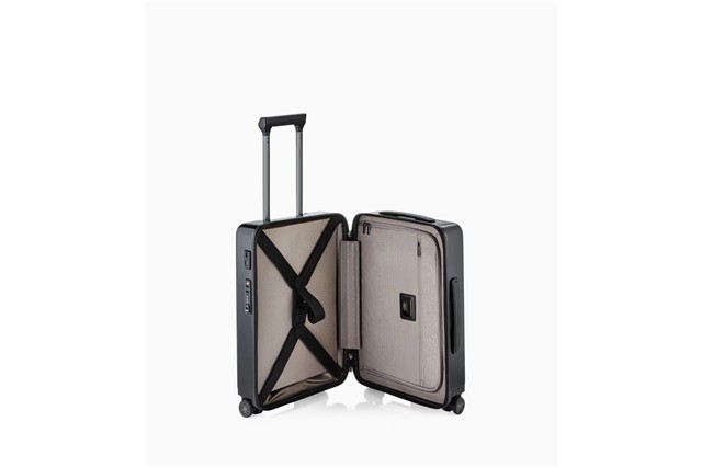 Porsche Design Roadster Hardcase 4W Trolley, schwarz, Größe S, 38 x 55 x 23/27 cm