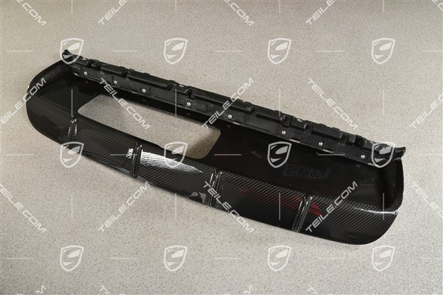 TEILE.COM | Trim, carbon gloss / used / Cayenne 9Y0 / 802-05 Rear 