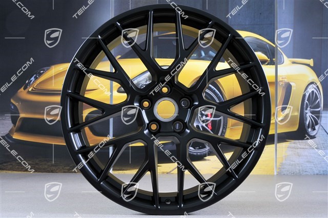 20-inch alloy wheel RS-Spyder Design, 9J x 20 H2 ET26, black satin mat