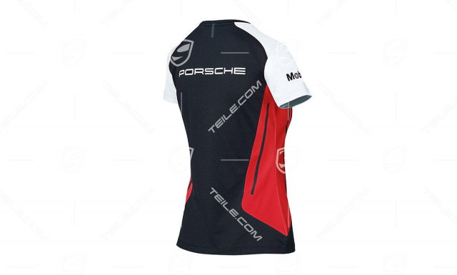 Motor Sports Collection, T-Shirt, Women, black/red/white, XS 34