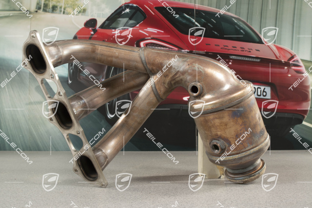 Exhaust manifold with catalytic converter, GT3, 4,0L 368/382kW, R