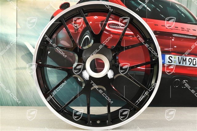 19-inch RS SPYDER / Turbo wheel, Facelift, central locking, special model 911 Carrera GTS, 11J x 19 ET51, black