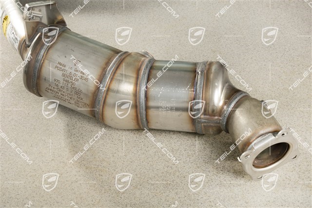 Exhaust pipe, with catalitic converter, 4.8L S 294KW, cyl. 5-8, L
