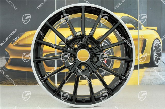 20-inch Panamera Sport wheel, 9,5J x 20 ET65, black high gloss