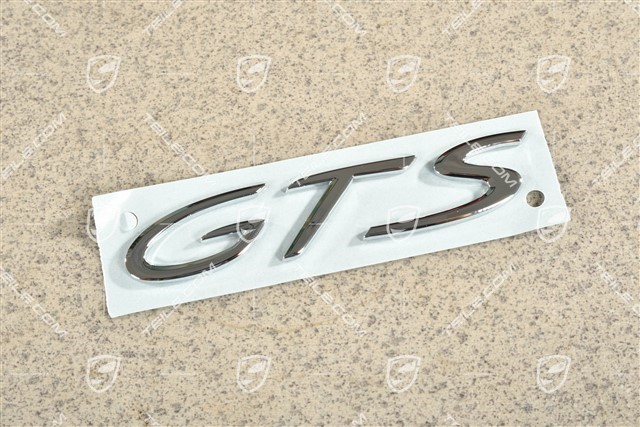 Logo "GTS", chrome