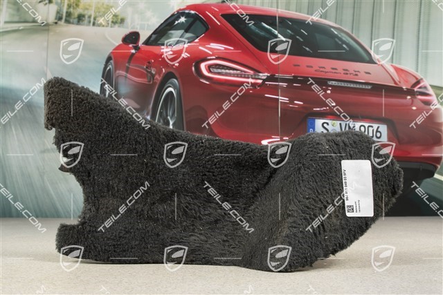 Einfassband Scharniersäule für Fahrzeuge ohne Airbag, Teppich, Schwarz, LL/L