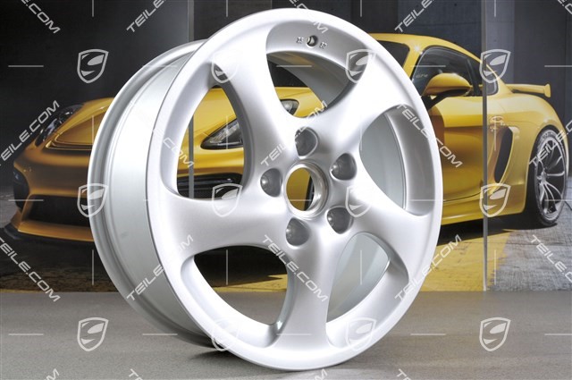 18-inch Turbo Look II wheel, 7,5J x 18 ET50