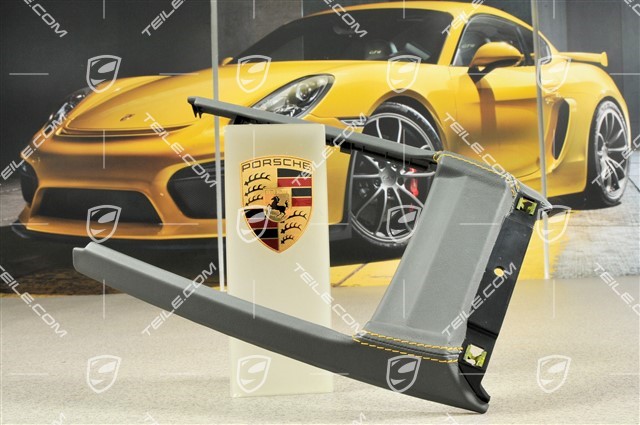Cover Shift Gate Leather, Stone Gray / Speed Yellow