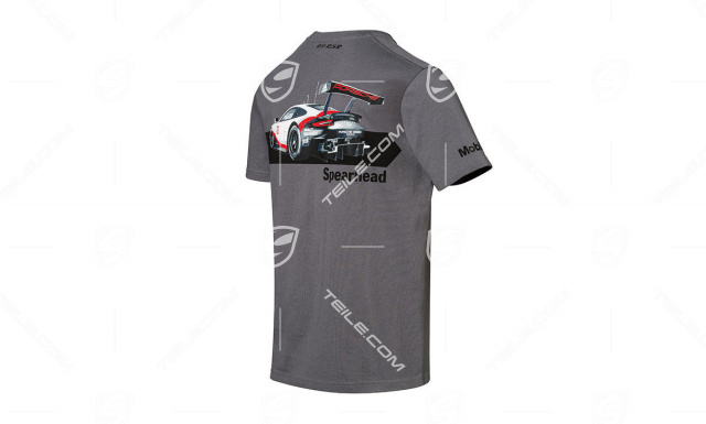 Fan-T-Shirt Unisex – Racing, grey, size XS 44/46