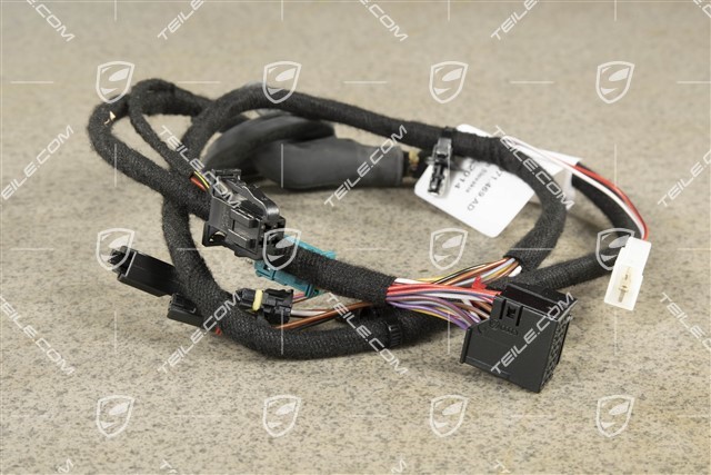 Door mirror wiring harness, retractable, heated, aut. dimmable, Lane change assistant, with Light, L=R