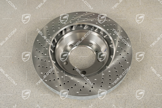 Brake disc, C2S/C4S/GTS  with central lock, R