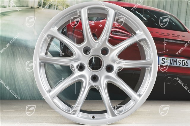 19-inch GT2 / GT3RS wheel, 12J x 19 ET51, silver